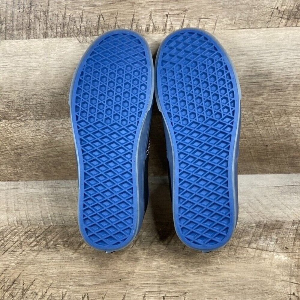 VANS Authentic Translucent Sidewall Black/Blue Sh… - image 8